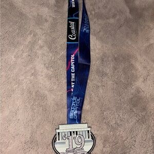 Blue Coastal Battle at the Capitol cheer Medal